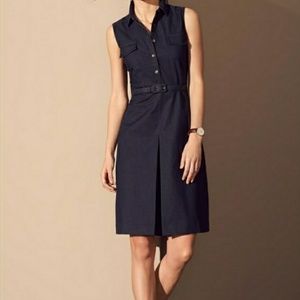Halogen denim collared jean dress size 2
